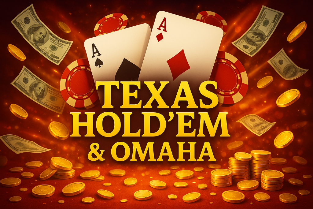Texas Hold’em & Omaha 1GOM – Trải Nghiệm Poker Đỉnh Cao